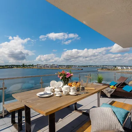 Sky 65 - Penthouse Mit Meerblick Für 6 Personen Apartment Olpenitz