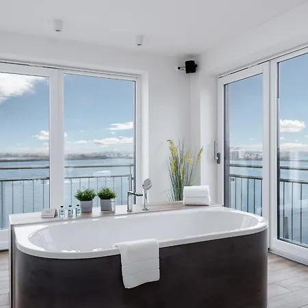 Sky 65 - Penthouse Mit Meerblick Fuer 6 Personen Olpenitz